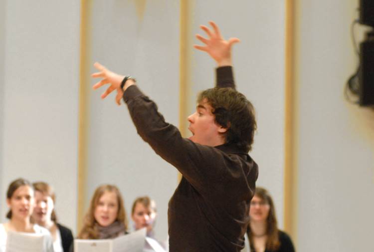 Foto: Janez Eržen, Mednarodno tekmovanje za mlade zborovske dirigente v Ljubljani 2009